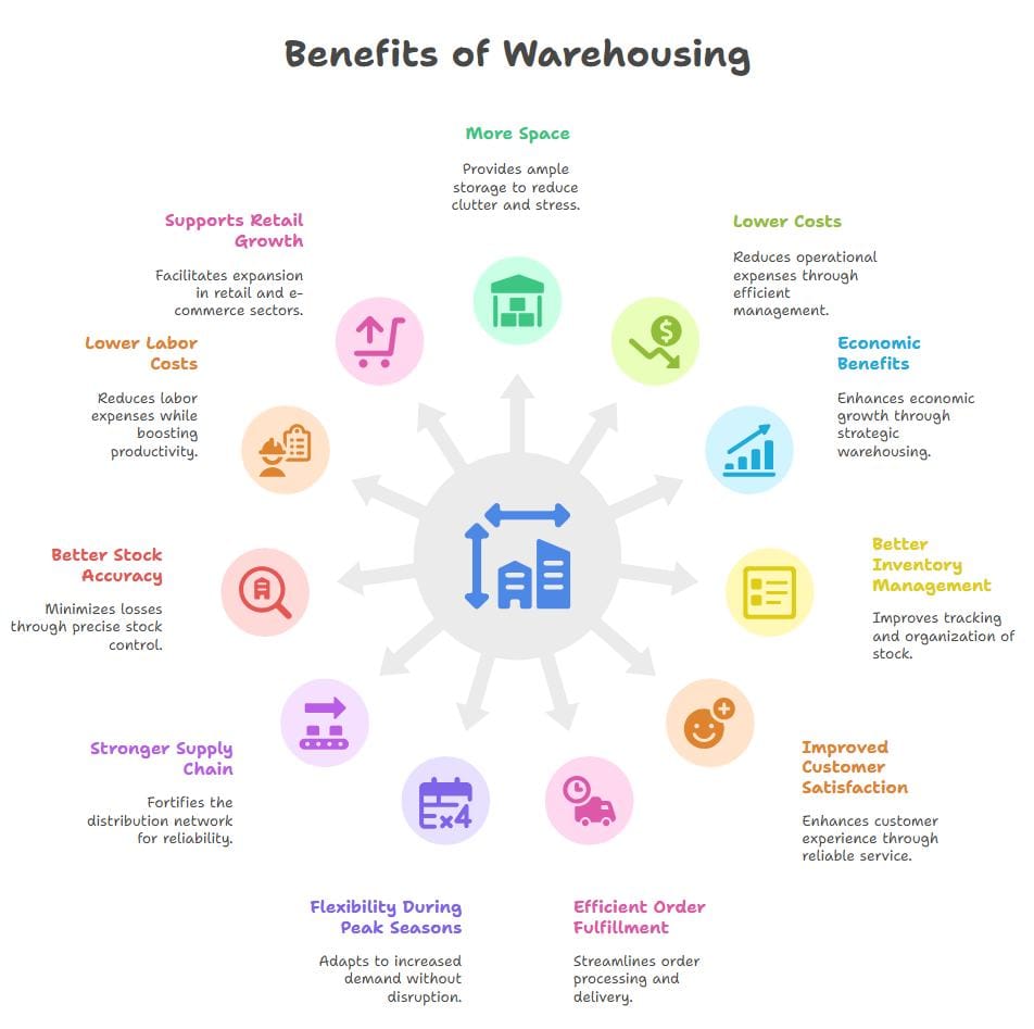 Benefits of warehousing