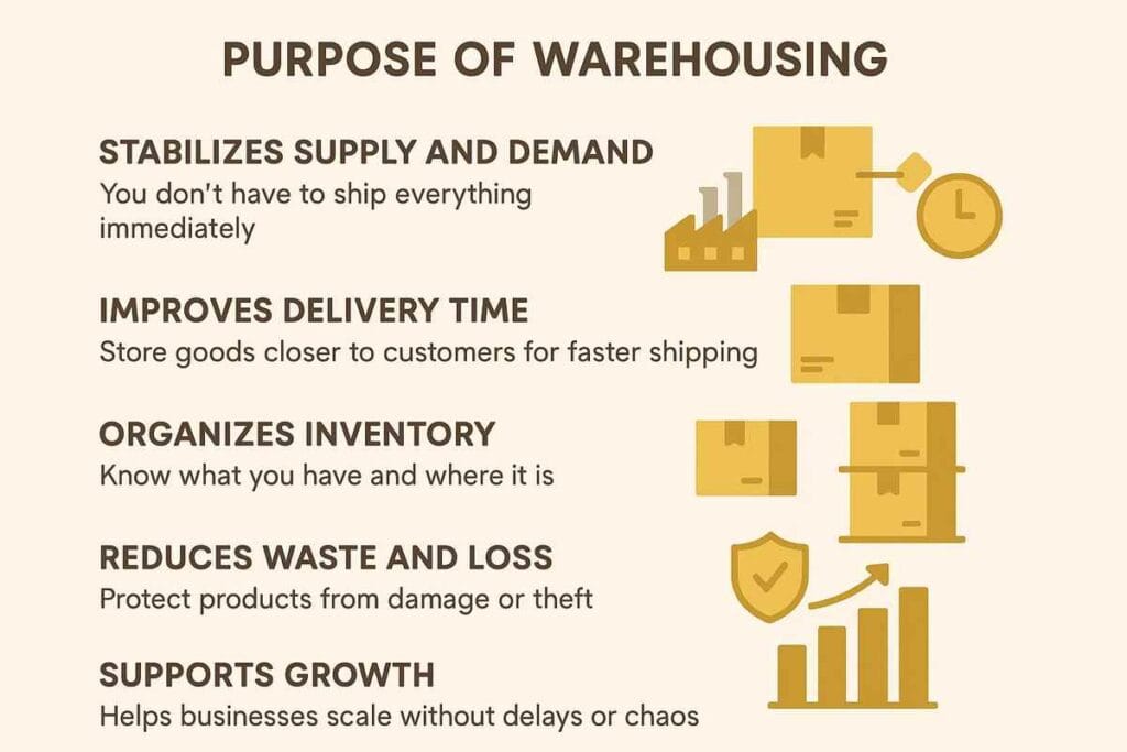 purpose of warehousing